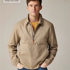 J. Crew Men's Harrington Cotton Jacket XL